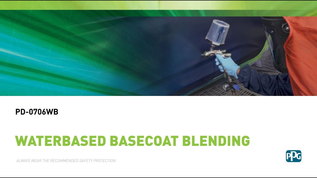 Basecoat Blending Waterborne SOP (PD-0706WB)