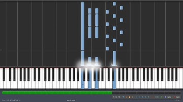 Czerny Exercise 15 from Practical Method for Beginners at 70BPM in Synthesia