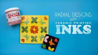 Radial Designs with Ceramic Printing INKS