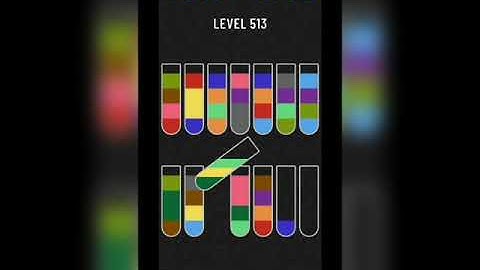Water sort puzzle level 513