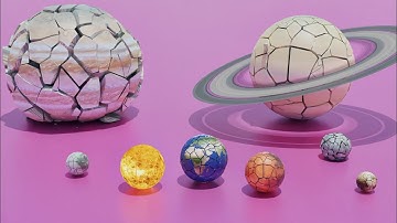 planet break | Solar System Planet Size Comparison 3D