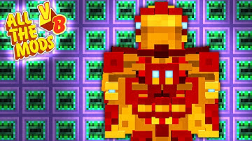 CYBERNETIC UPGRADES & MATRIX STORAGE! EP16 | Minecraft ATM: Volcano Block [Modded Questing SkyBlock]