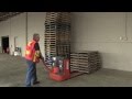 Powered Pallet Truck - Moving a Load