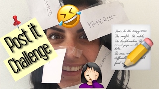 Post it Challenge...con Mami ✋🏻😂