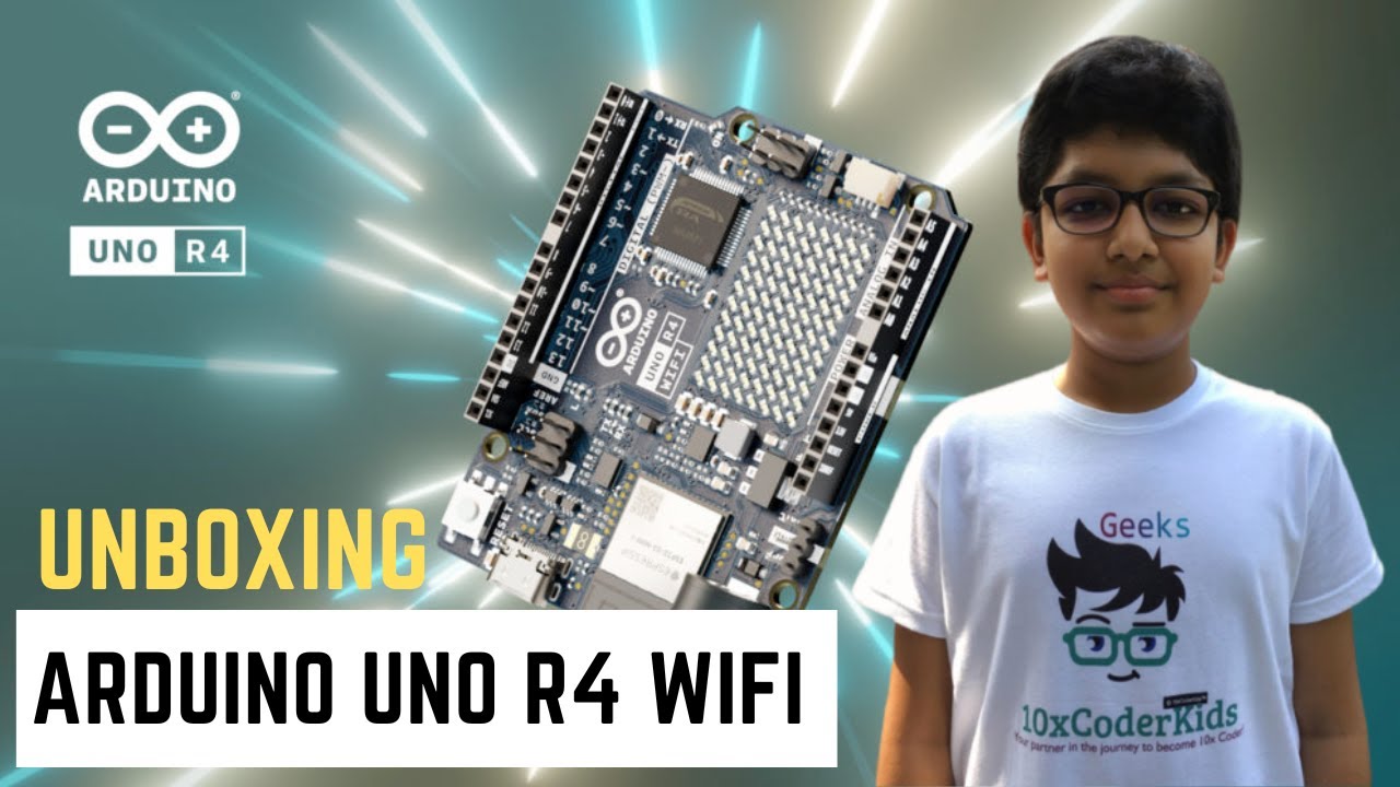 Unboxing Arduino UNO R4 WiFi !!! - YouTube