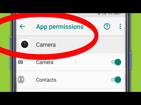 वीडियो: मैं अपने Android कैमरे की अनुमति कैसे दूं?