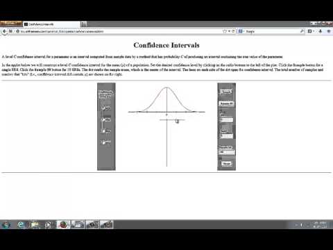 confidence interval vs confidence levels