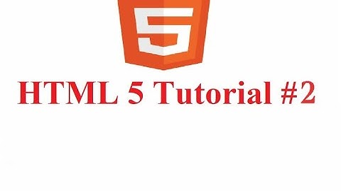 HTML 5 for beginners tutorial 2 in Hindi/Urdu | Element Attributes Heading Para | Programming HUB