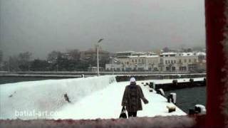 Снег в Ялте.15-16 февраля 2011. Snow in Yalta.