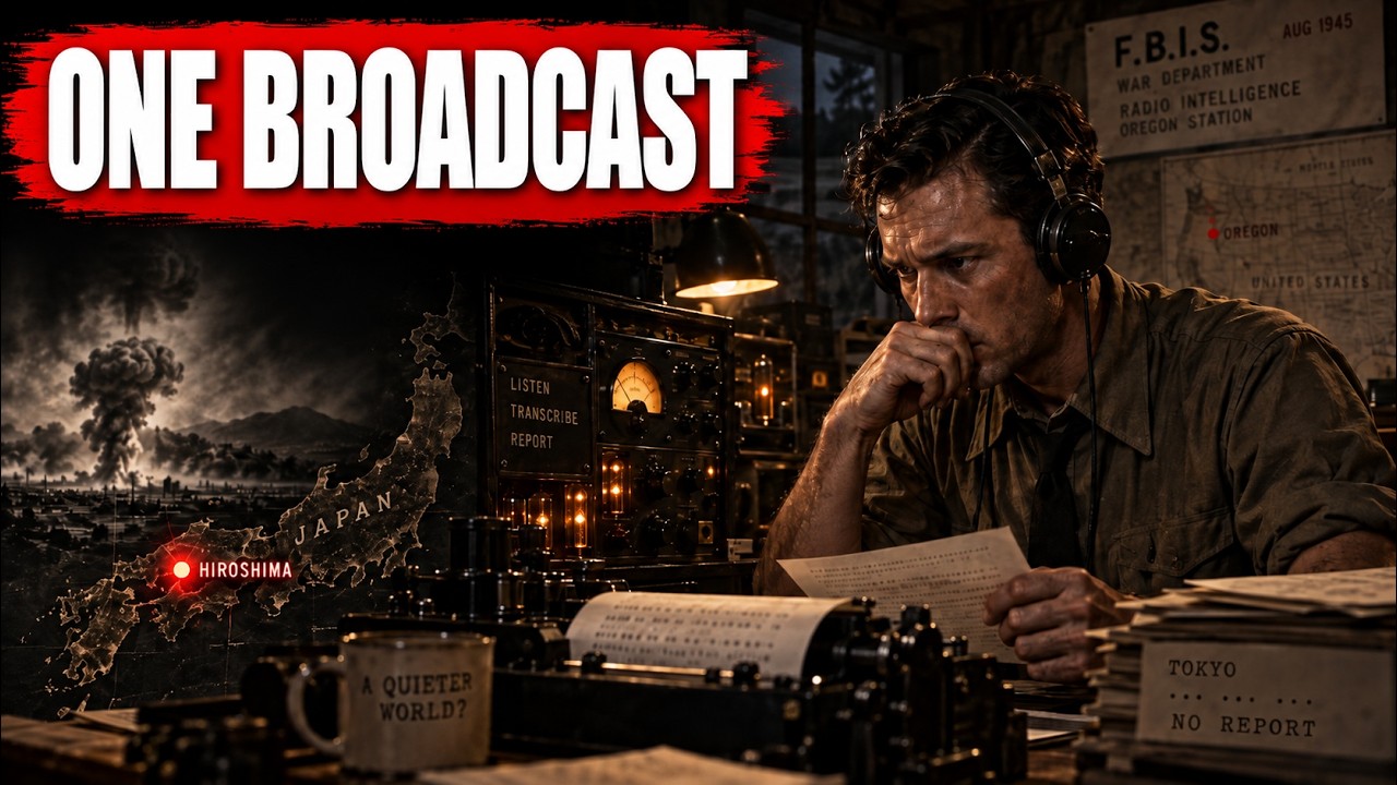 What America Heard on Japanese Radio the Morning After Hiroshima Was Erased