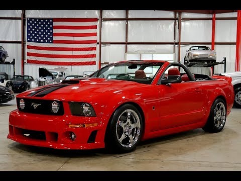 2006 Ford Mustang Gt Roush Stage 2 Convertible Red