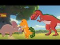 Baby Tyrant Dinosaur Doctor | Dinosaur Cartoon Movie