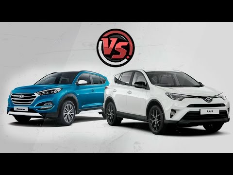 Hyundai Tucson 2016 vs Toyota Rav4. "2 Лошадиные силы"