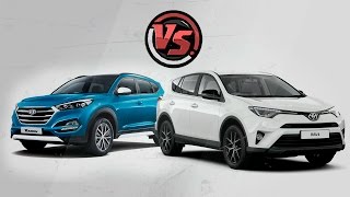 : Hyundai Tucson 2016 vs Toyota Rav4. "2  "