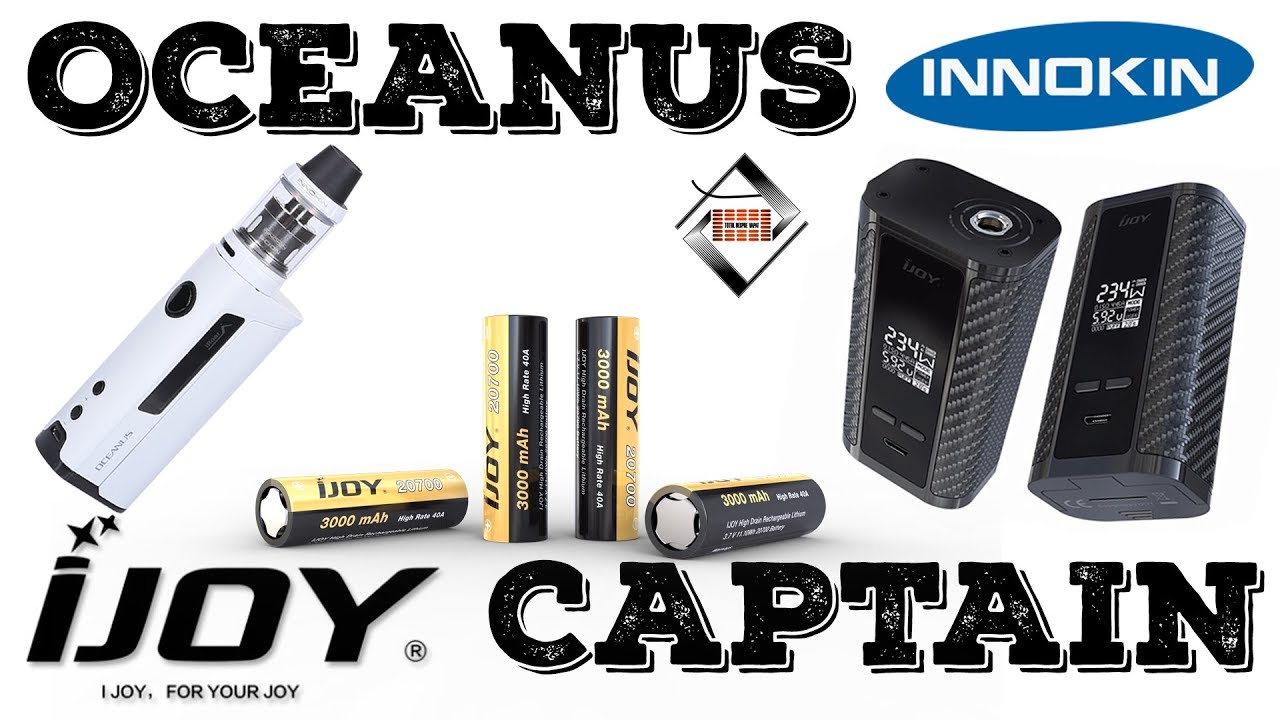 Prezentare Ijoy Captain vs Innokin Oceanus | Academia de Vapat ...