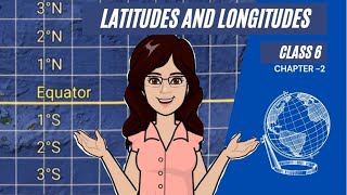 Latitudes and longitudes | Globe | Class 6 | Chapter 2 |