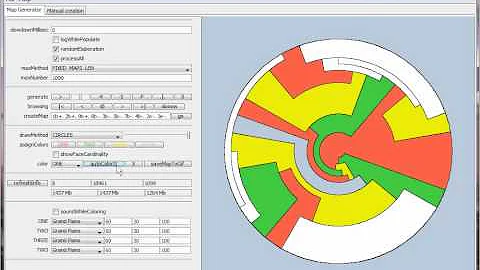 Four color theorem: slow motion maps