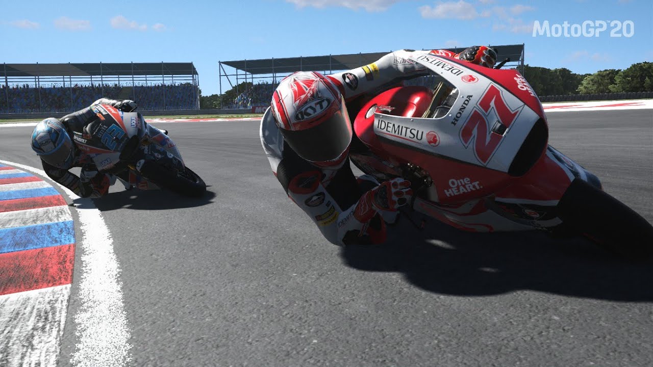 Moto2 Termas Gameplay as Andi Farid Izdihar in TV Replay Mode | MotoGP 20