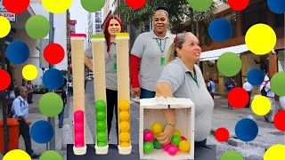 JOGOS DE RUA 2026 - JOGOS DAS BOLINHAS COLORIDAS NO CANO - GAME DAS BOLAS COLORIDAS NO TUBO screenshot 4