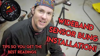 Wideband Sensor Bung Install, How To Do It Correctly For The Best Readings!