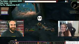 Bajheera - Classic WoW Launch w/ Jenny! (Part 2) - Human Warrior / Priest (Faerlina-NA)