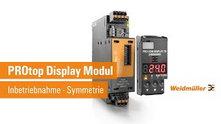 Stromversorgungen mit aufsteckbarem Displaymodul - Überprüfung symmetrische Stromaufteilung