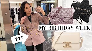 My Birthday Week & What I Got // Luxury Haul & Vlog // VIVAIA GUCCI CHANEL CELINE