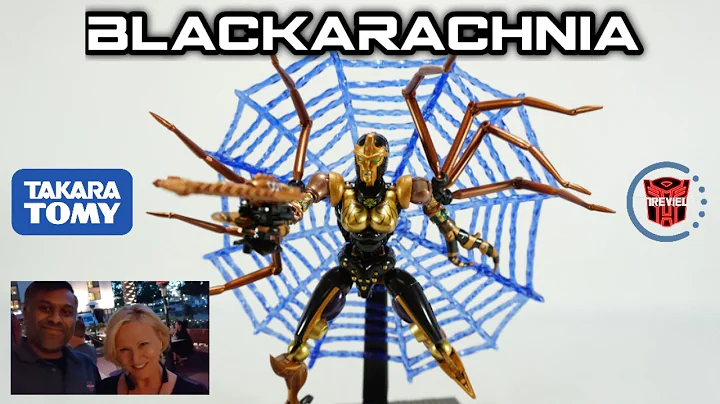 Takara Tomy MP-46 Blackarachnia with Cameo by Voic...