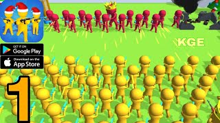 Gun clash 3D: Battle Friends Gameplay  Max Level Android, iOS part 1 screenshot 2