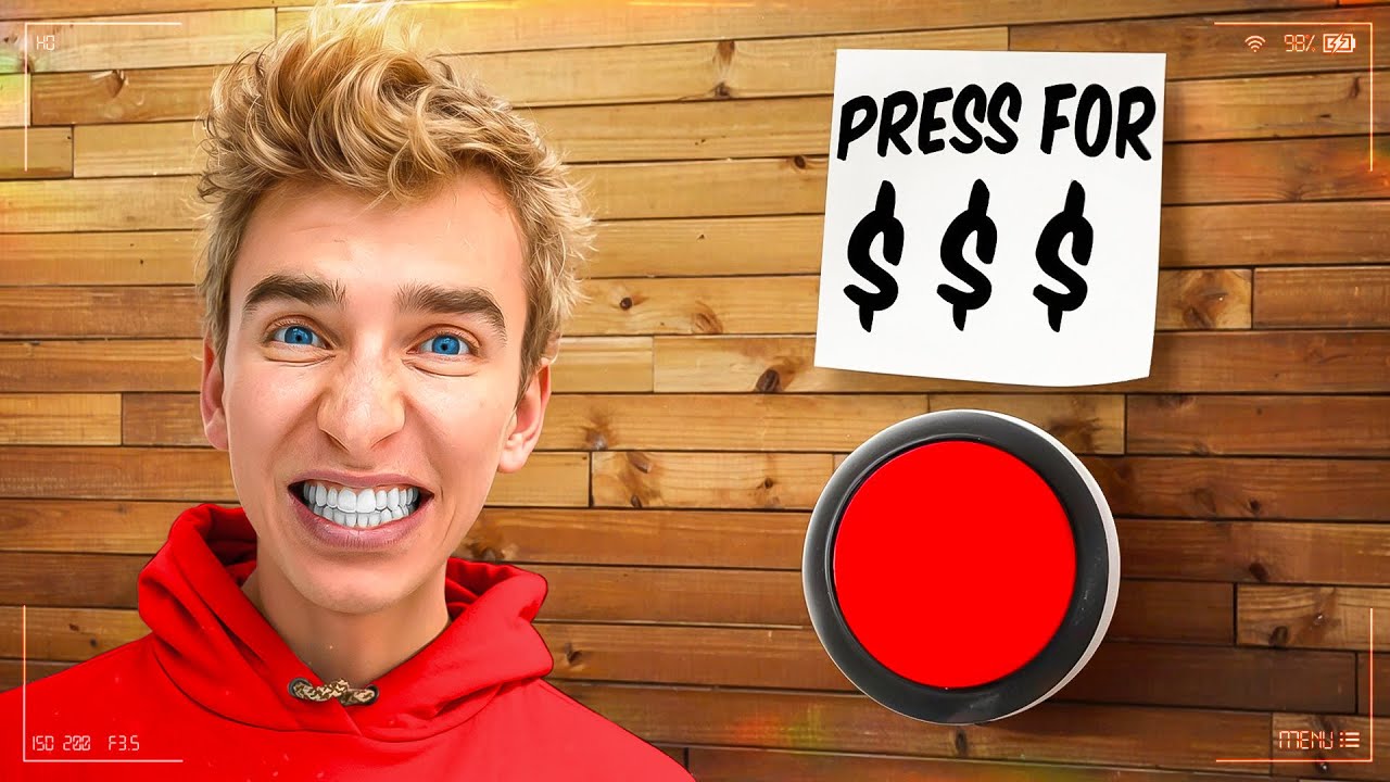 I Found A MYSTERY BUTTON In My House... What Does it Do?