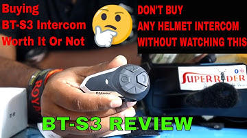 Helmet Bluetooth Intercom BTS3 | Review | Price | Specs | BTS3 vs VNETPHONE
