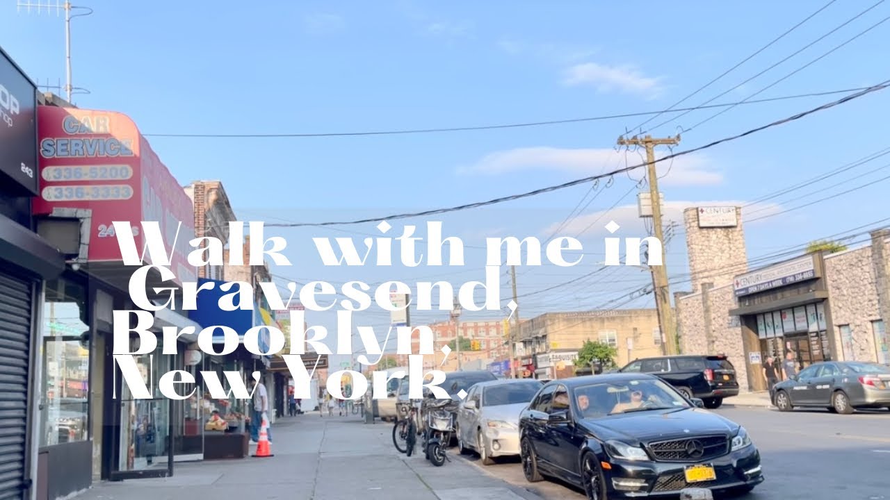 Walk with me in Gravesend, Brooklyn, New York.