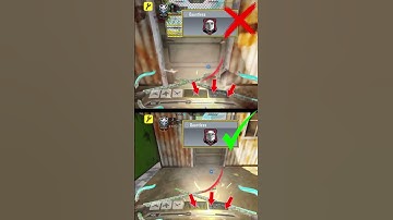 Dauntless Perk On V Off Comparison - CODM #shorts #codm #codmobile #mobilegaming #fps #settings #aim