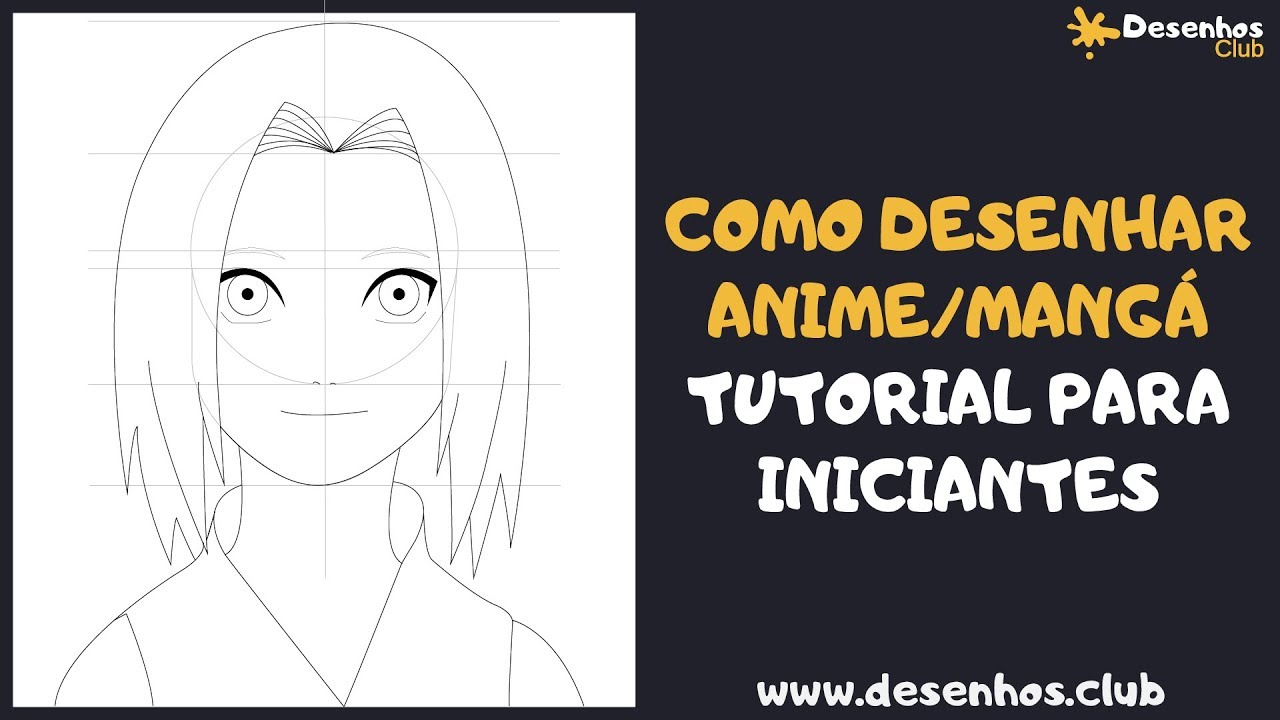 Como Desenhar Olhos Estilo Mangá - Como Desenhar Anime e Manga