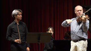 CMNW SF23 Masterclass with Paul Neubauer | Brahms Viola Sonata No. 1 in F minor, Op. 120, Mvt. I