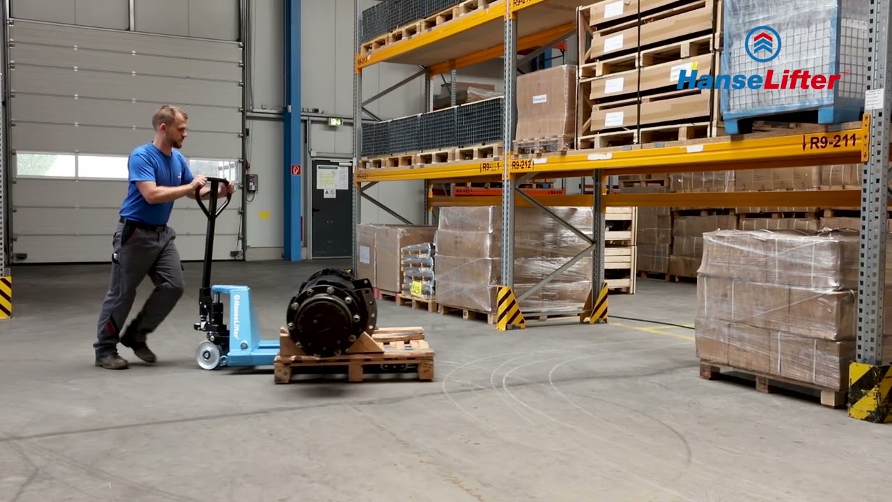 5 TONNEN Schwerlast-Hubwagen: HanseLifter HH5t | Transport von Maschinen & Gigalasten