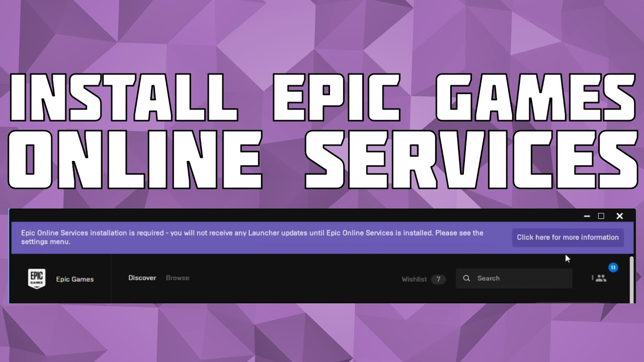 Connect your players with Epic Account Services - Epic Online Services