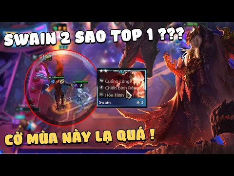 Swain 2 Sao - Level 9 Top 1 !!?? | Cờ Mùa 7 Quá Ảo | Trung Vladimir DTCL