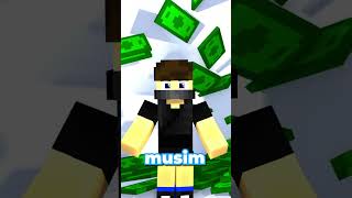 Thumbnail for Minecraft MILIONÁŘ vs MILIARDÁŘ #shorts