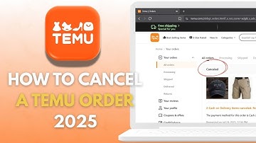 How to Cancel a Temu Order 2025 Guide