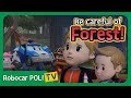 Be careful of the Forest! | Robocar Poli Clips