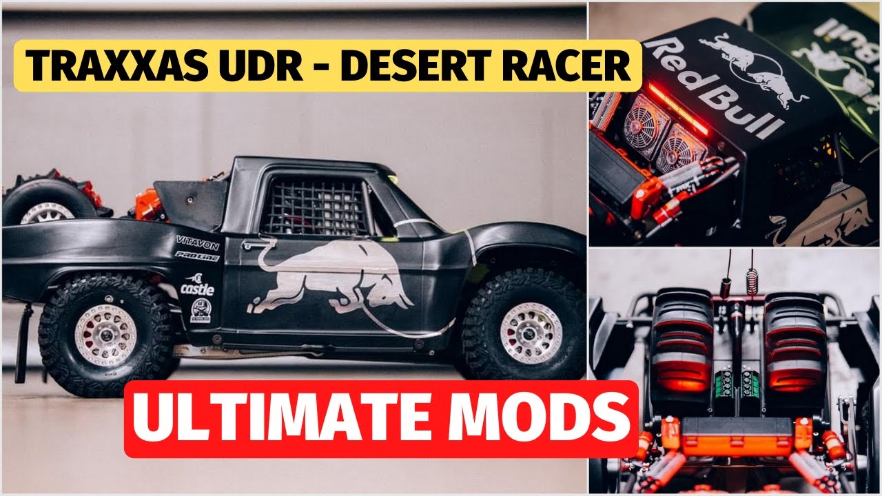 Traxxas UDR best upgrades and mods - Test Run of the Unlimited Desert Racer  Truck - YouTube