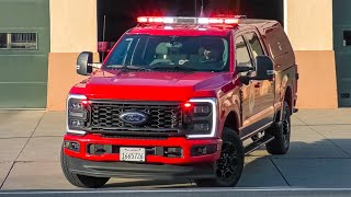Milpitas Fire Dept. Battalion Chief 86 Responding