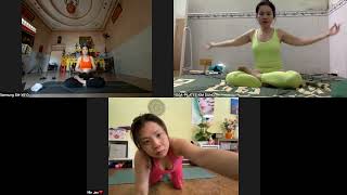 Yoga giảm mỡ bụng giúp bụng nhỏ eo thon | Yoga  Pilates Kim Dung