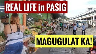 REAL LIFE in PASIG CITY | MAGUGULAT KA! | Metro Manila Walking Tour