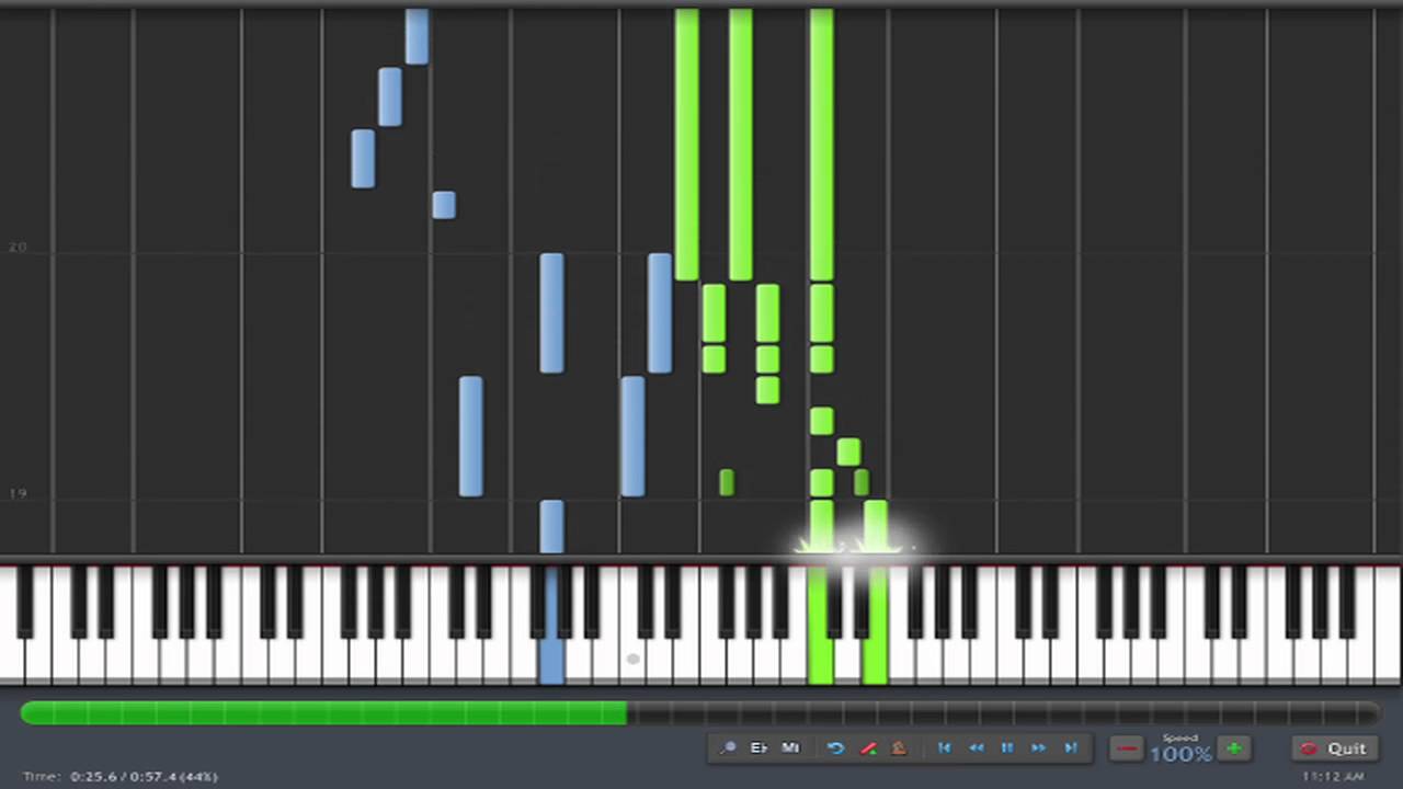 One Piece by Minato Mura Piano Tutorial (Synthesia)