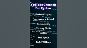 Best YouTube Channels to Learn Python