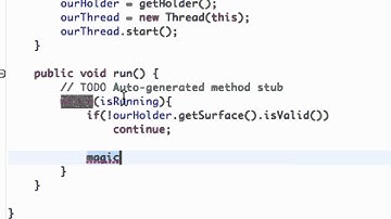 Android Application Development Tutorial   69   Locking and Unlocking a Canvas