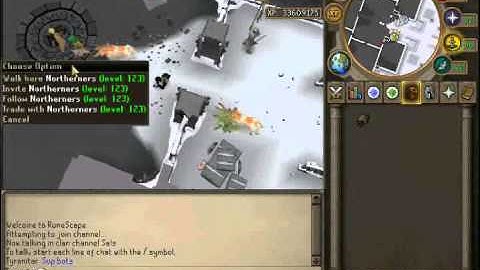 Trolling the Graahk Runecrafting Bots