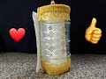 اصنع حامل مناديل المطبخ ضد الماء بفكره جديده وفريده من زجاجه بلاستيك/ DIY :  A Paper Towel Holder